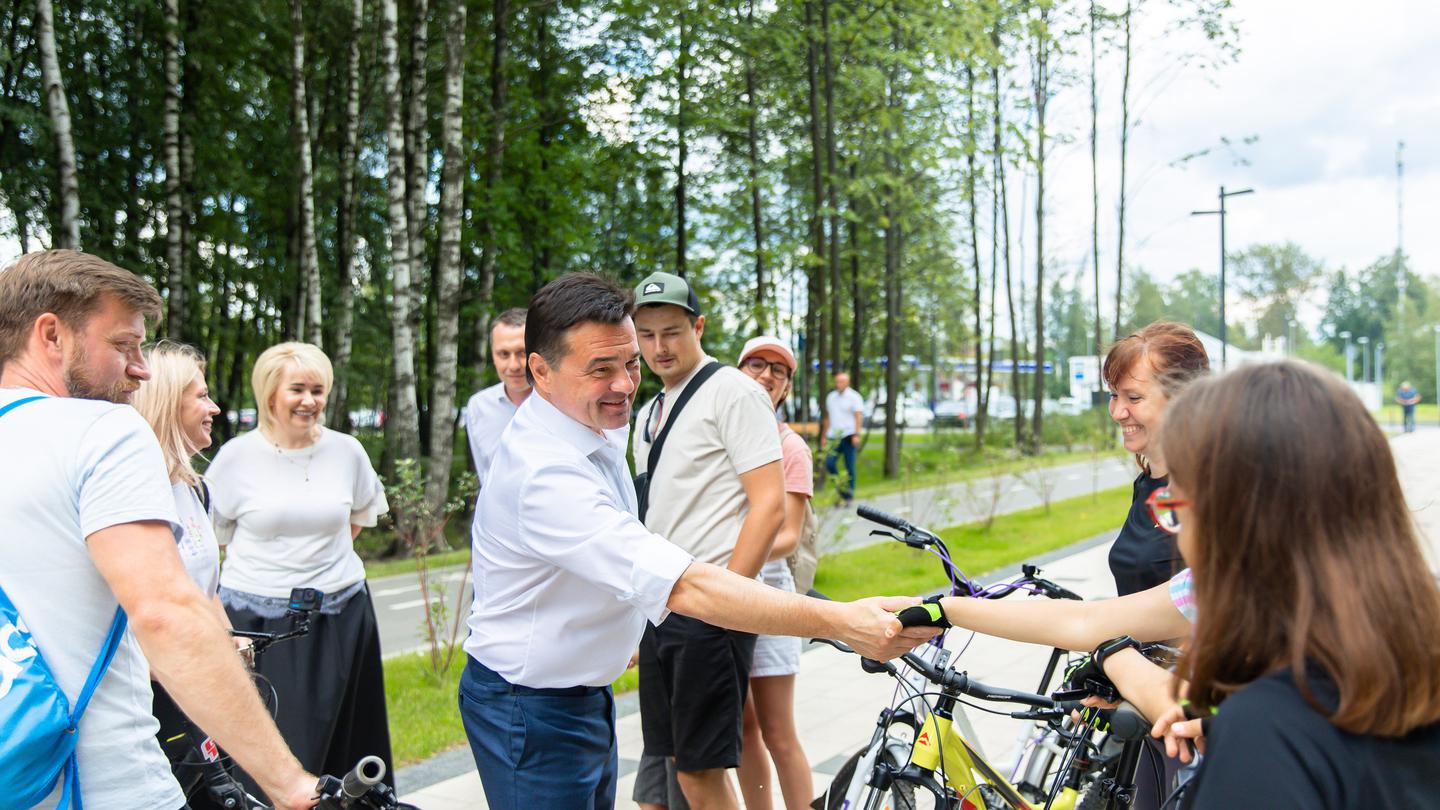 Андрей Воробьев губернатор московской области - Второй этап благоустройства в парке «Авангард» начнем в этом году